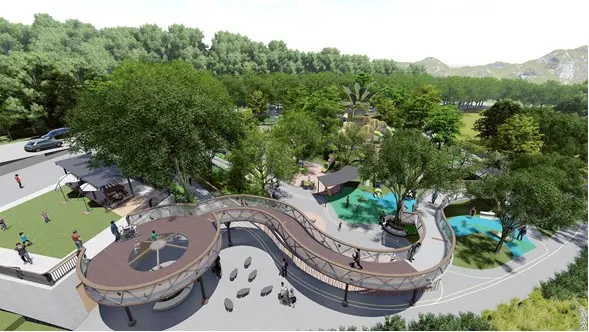 清水鰲峰山新地標!全國最多34道滑梯「谷溜遊戲場」進度曝光,完工日揭曉