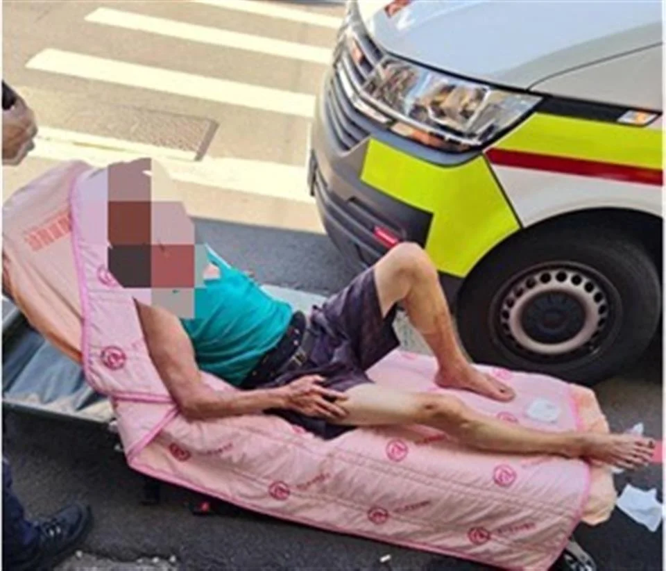 烈日下癱坐路口!和美警民聯手救援送醫 助高齡老翁脫險
