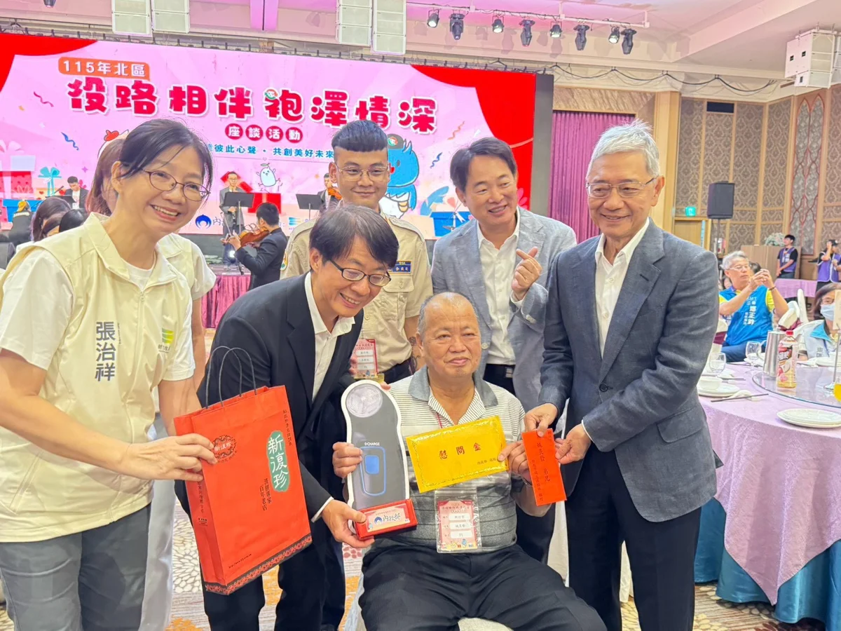 中秋暖心相伴!竹市府攜手內政部關懷因公受傷弟兄 減輕家屬照護負擔