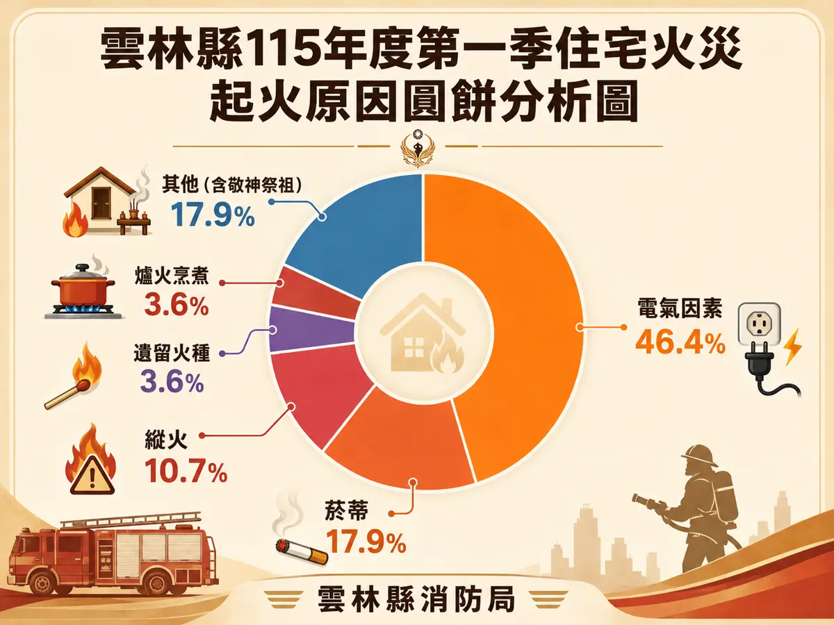 圖片來源:雲林縣消防局-新聞訊息