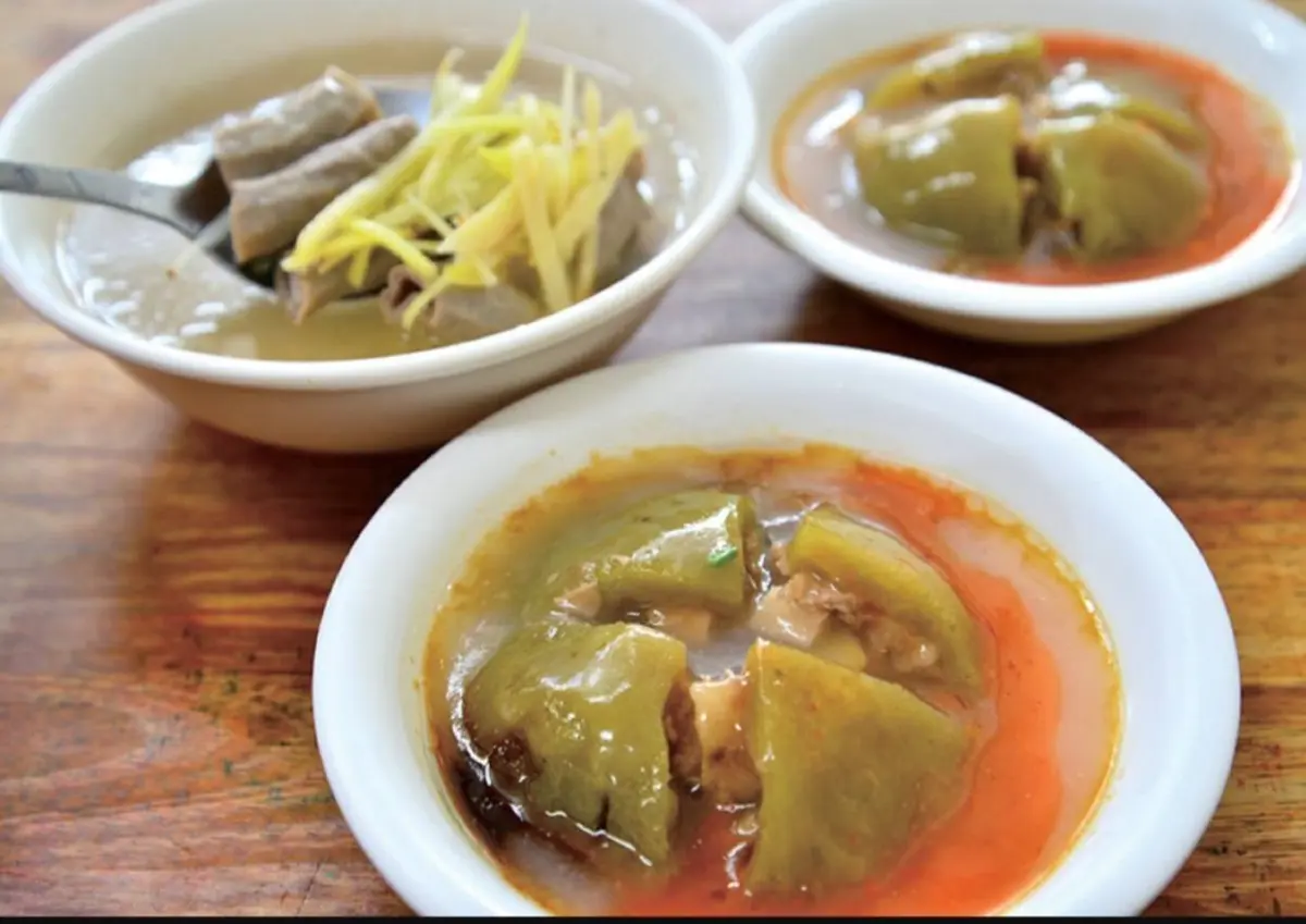 「綠色肉圓」你看過嗎？超有特色綠茶肉圓 Q彈清爽不黏牙｜瑞穗(張)綠茶肉圓