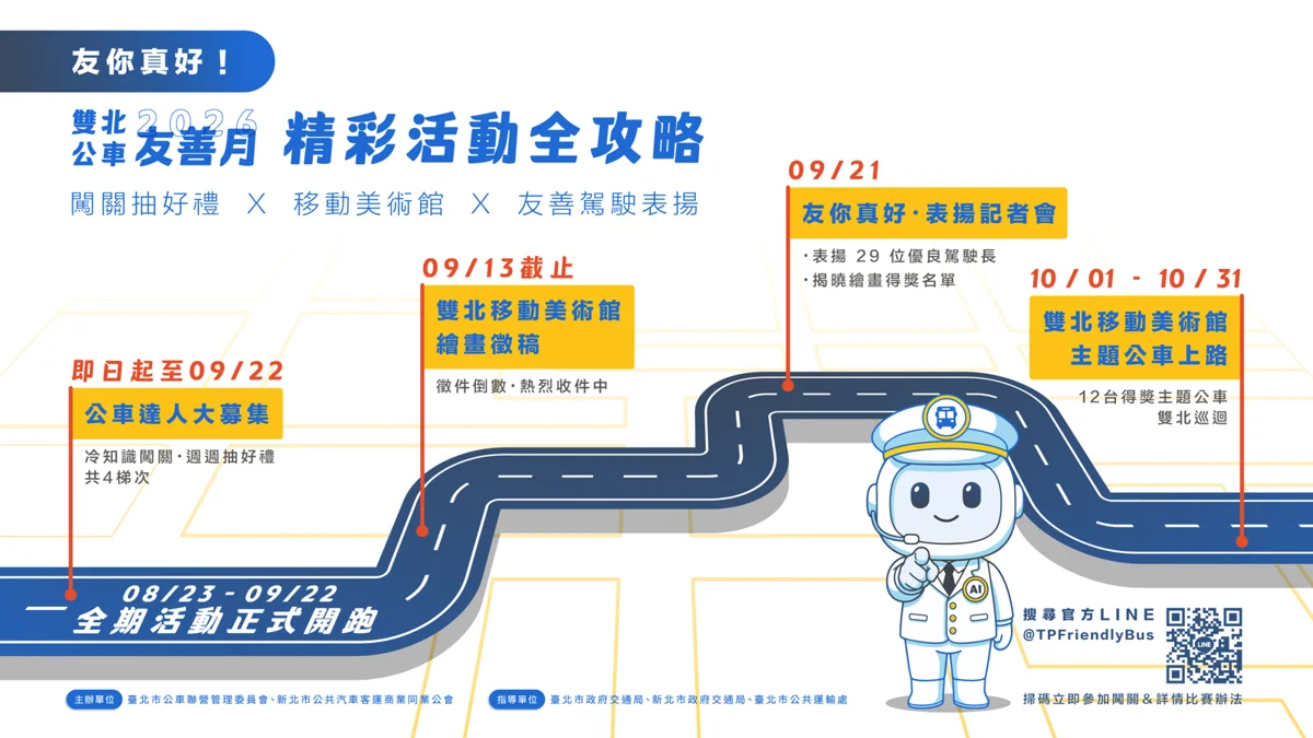 922世界無車日超狂優惠!雙北市區公車9月22日全天免費搭乘