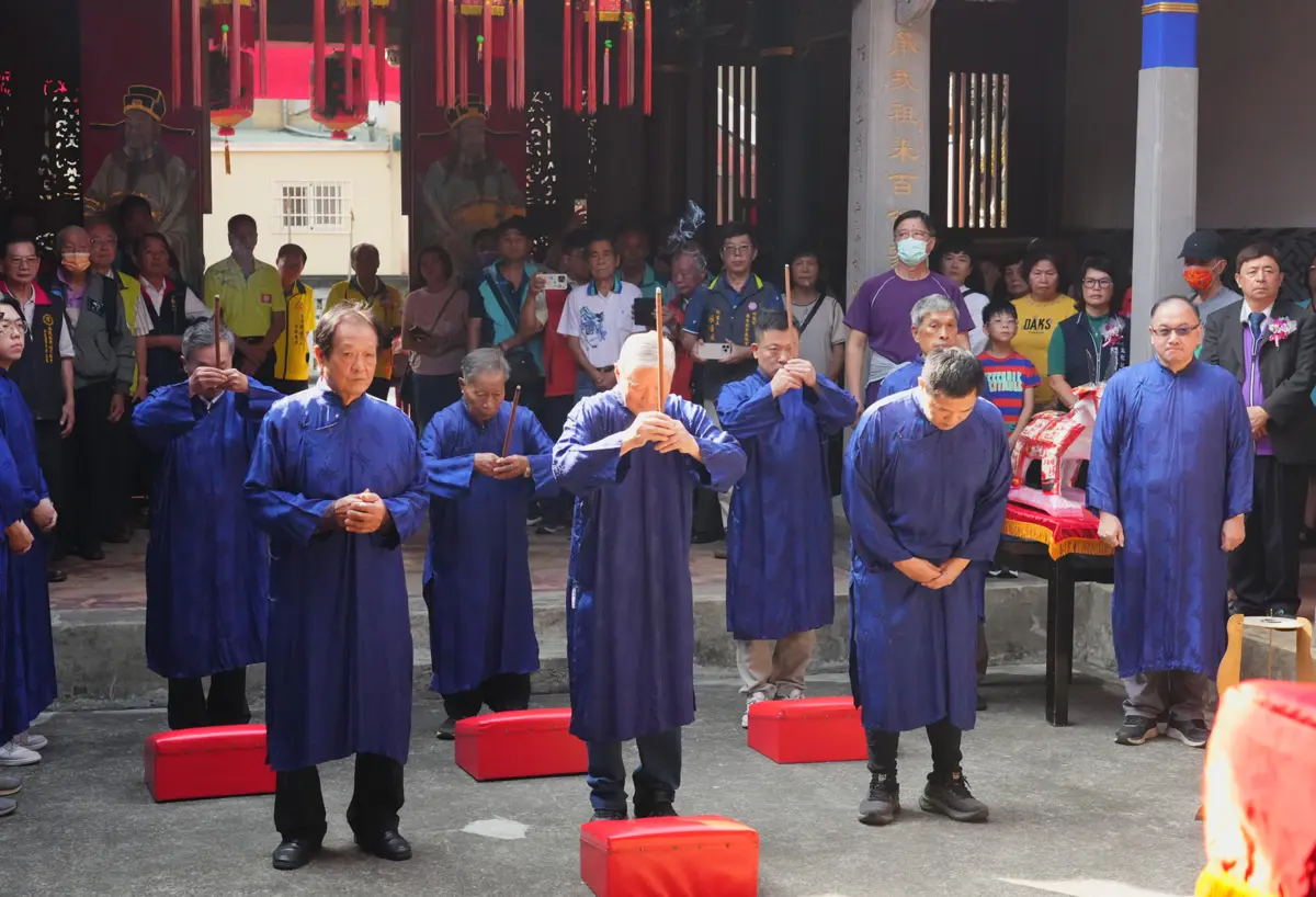 西屯張廖家廟秋祭盛大登場!百年古蹟風華再現,上百宗親齊聚緬懷祖德