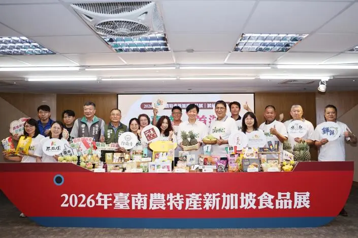 「台南隊」出征新加坡!副市長葉澤山領9大廠商搶攻東南亞3億商機