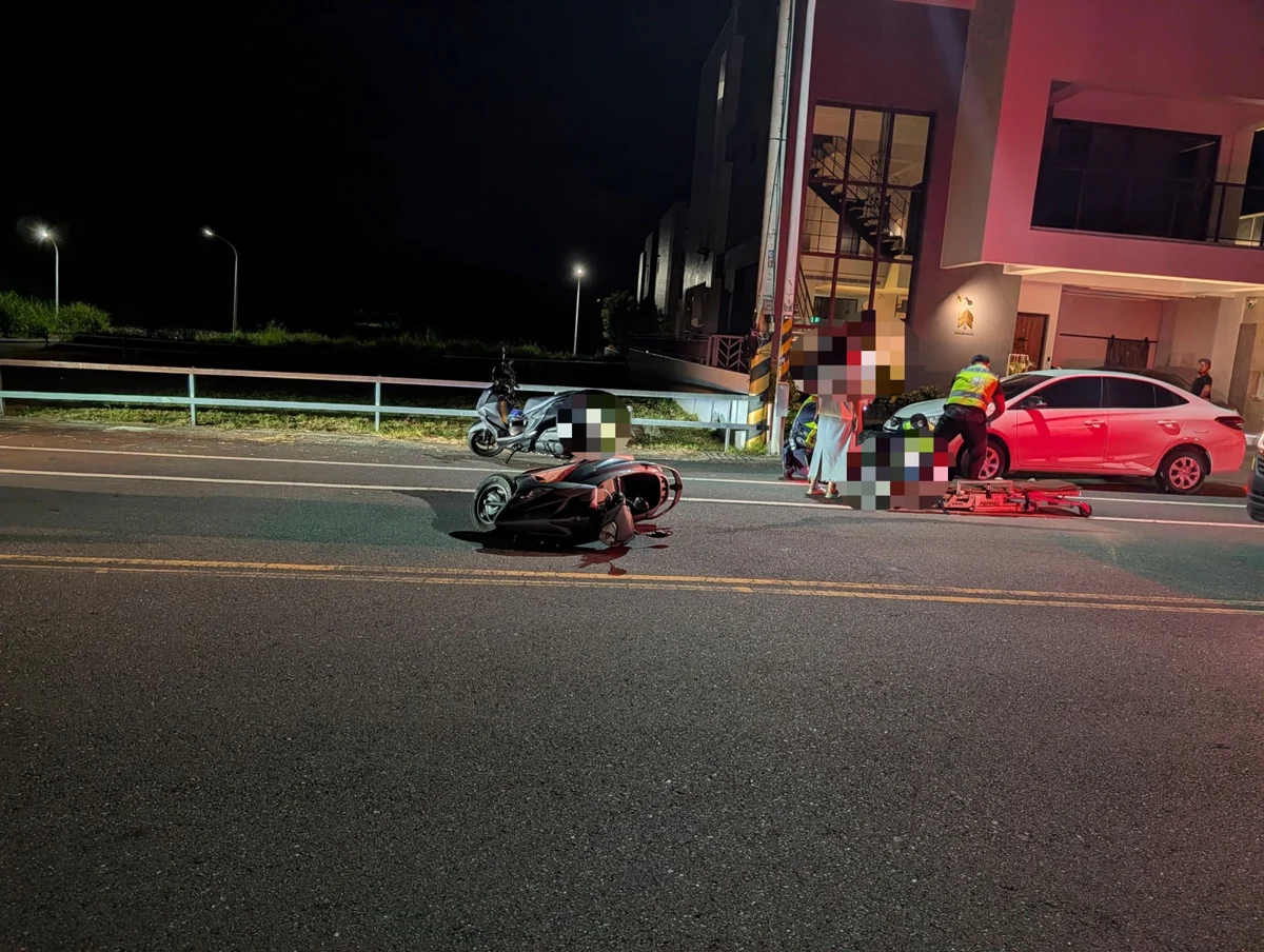 鹿野鄉夜間死亡車禍！20歲女騎士追撞自行車 印尼籍女子重傷不治