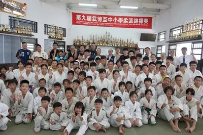 第九屆武德盃柔道賽台中開打！4歲萌娃勇敢上陣成全場亮點
