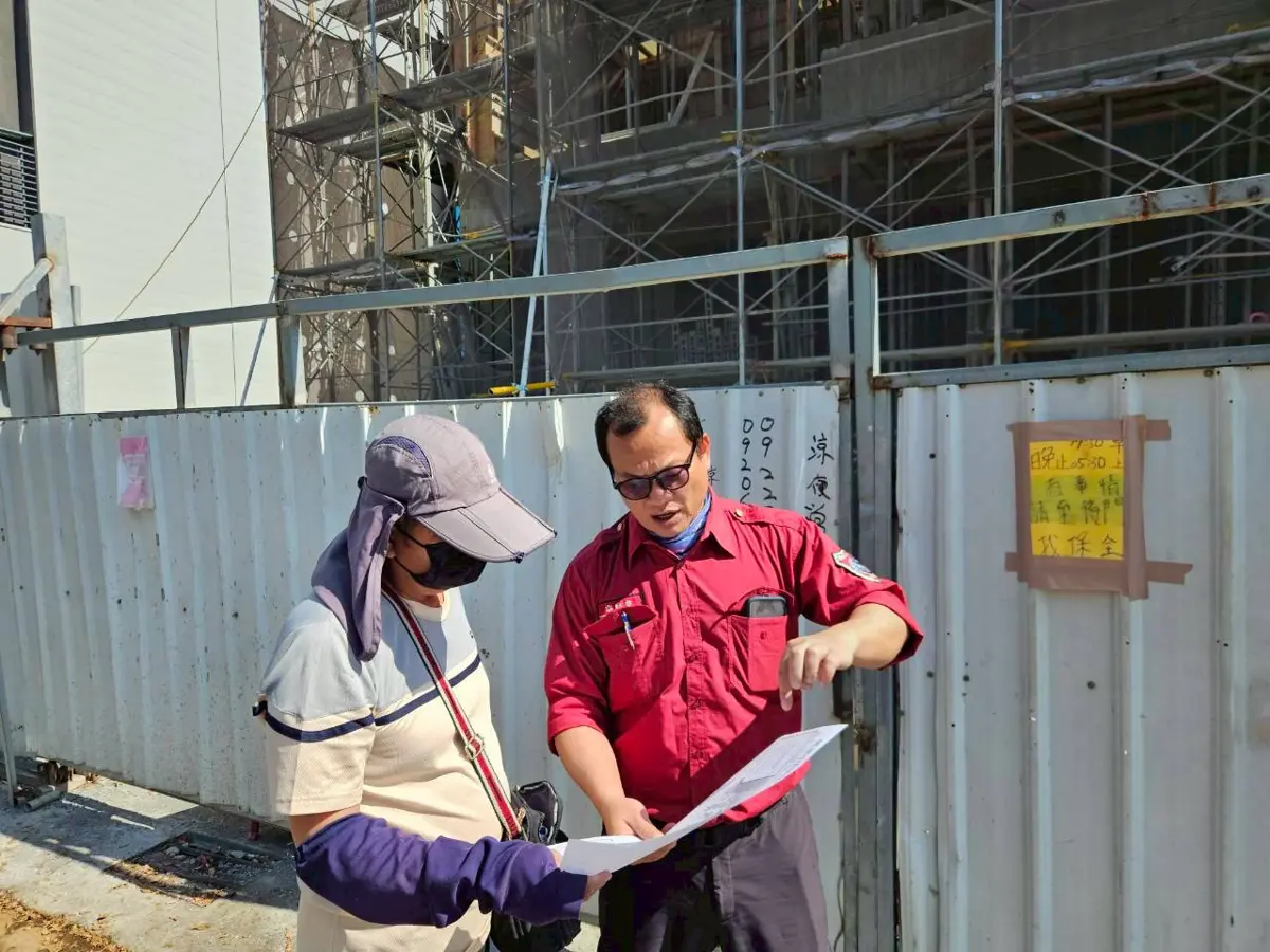 春節工地恐成火災溫床？高市消防局揭3大防災重點 仁武區加強稽查