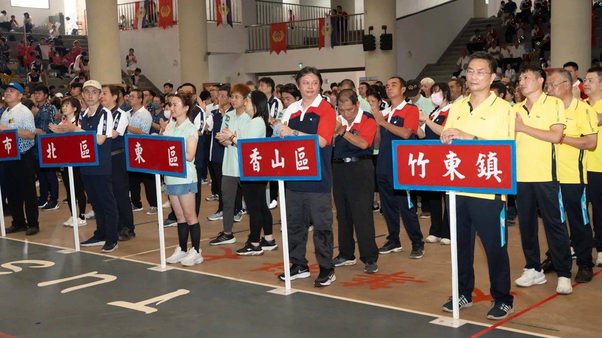 2026後備軍人運動會熱血登場!高虹安赴敏實科大為800健兒打氣