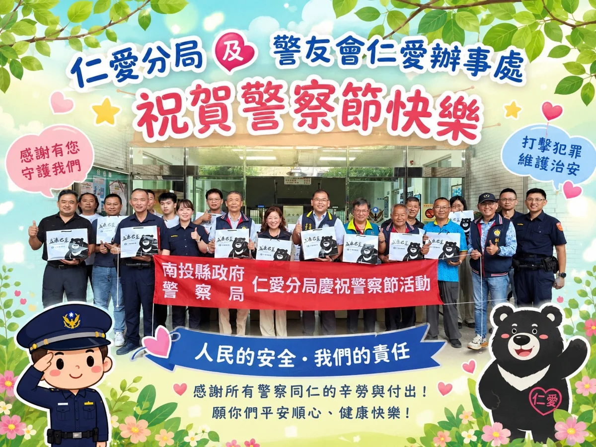 圖片來源:南投縣警察局