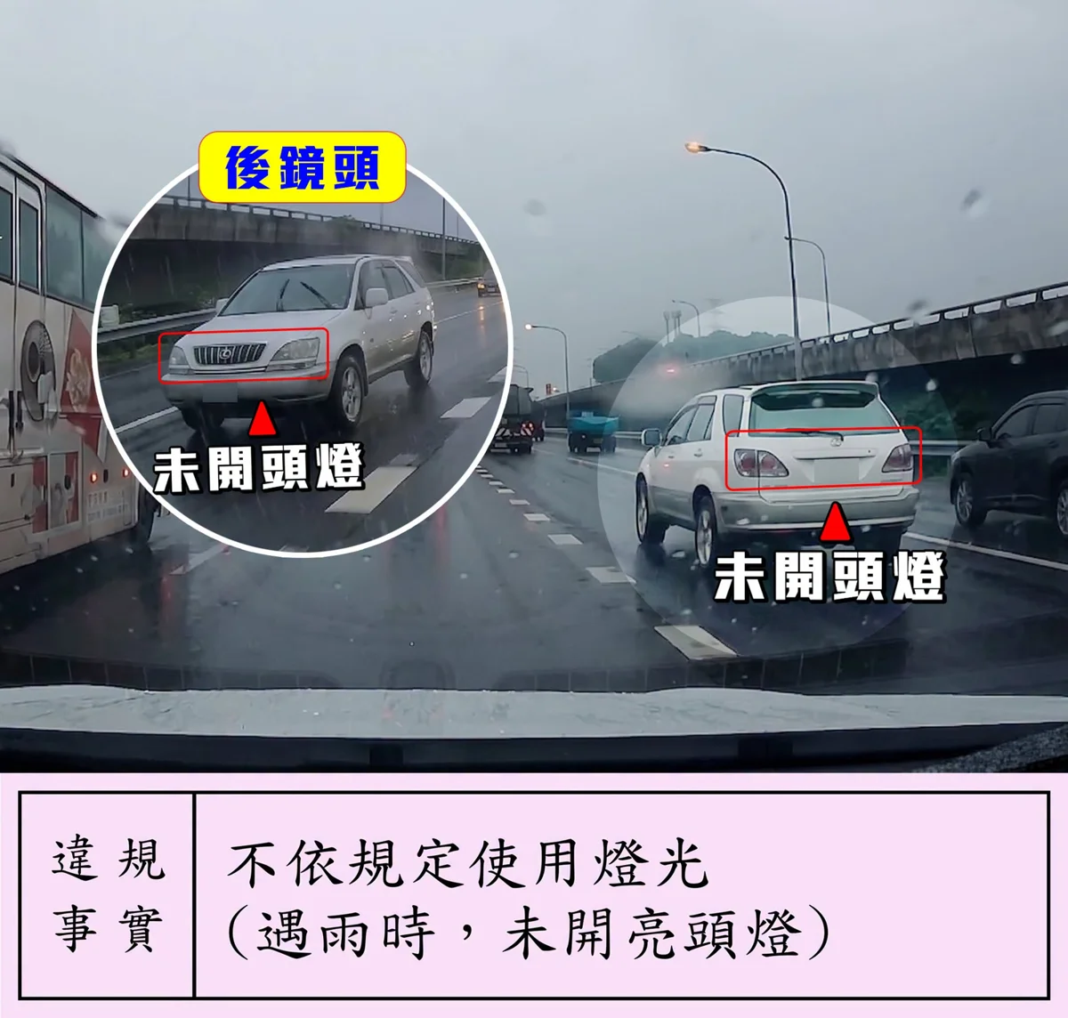 大雨天開車「這動作」超重要！交通隊籲：別讓儀表板騙了你