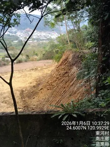 南庄驚傳山坡地濫墾!鄉公所、縣府聯手急查處 鍾東錦:絕不寬貸
