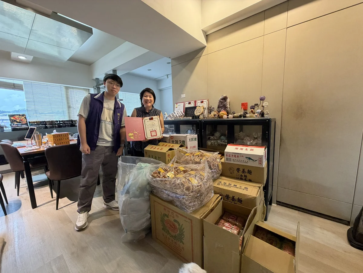 【暖心行動】普渡物資湧入新北實物銀行!社工火速整理送暖弱勢家庭