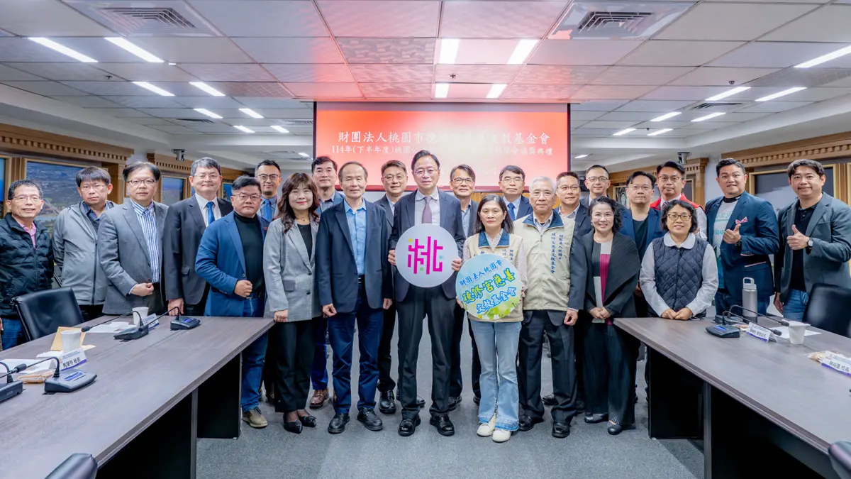 桃園學子的大紅包!德修宮豪捐138萬獎助學金 市長張善政大讚「教育及時雨」