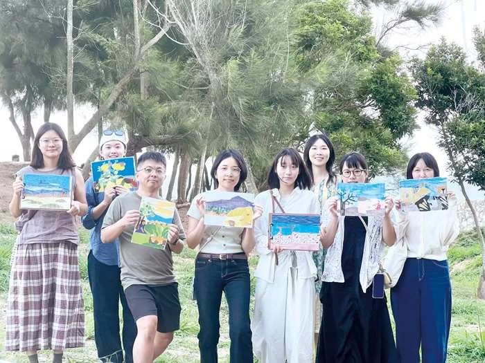 金門打卡新秘境!「風景拼貼工作坊」帶你重塑古崗銅牆山之美