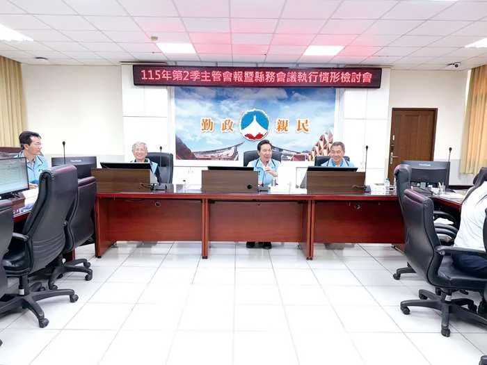 金門縣府大點兵!陳福海下達下半年施政重點 力拚金城托育中心年底完工