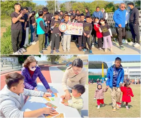 金沙麥田開跑!述美國小200親師生路跑,體驗金門獨特風光