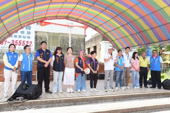苗栗福安社區慶端午!慈善園遊會登場,縣長鍾東錦揭示苗栗市發展新藍圖
