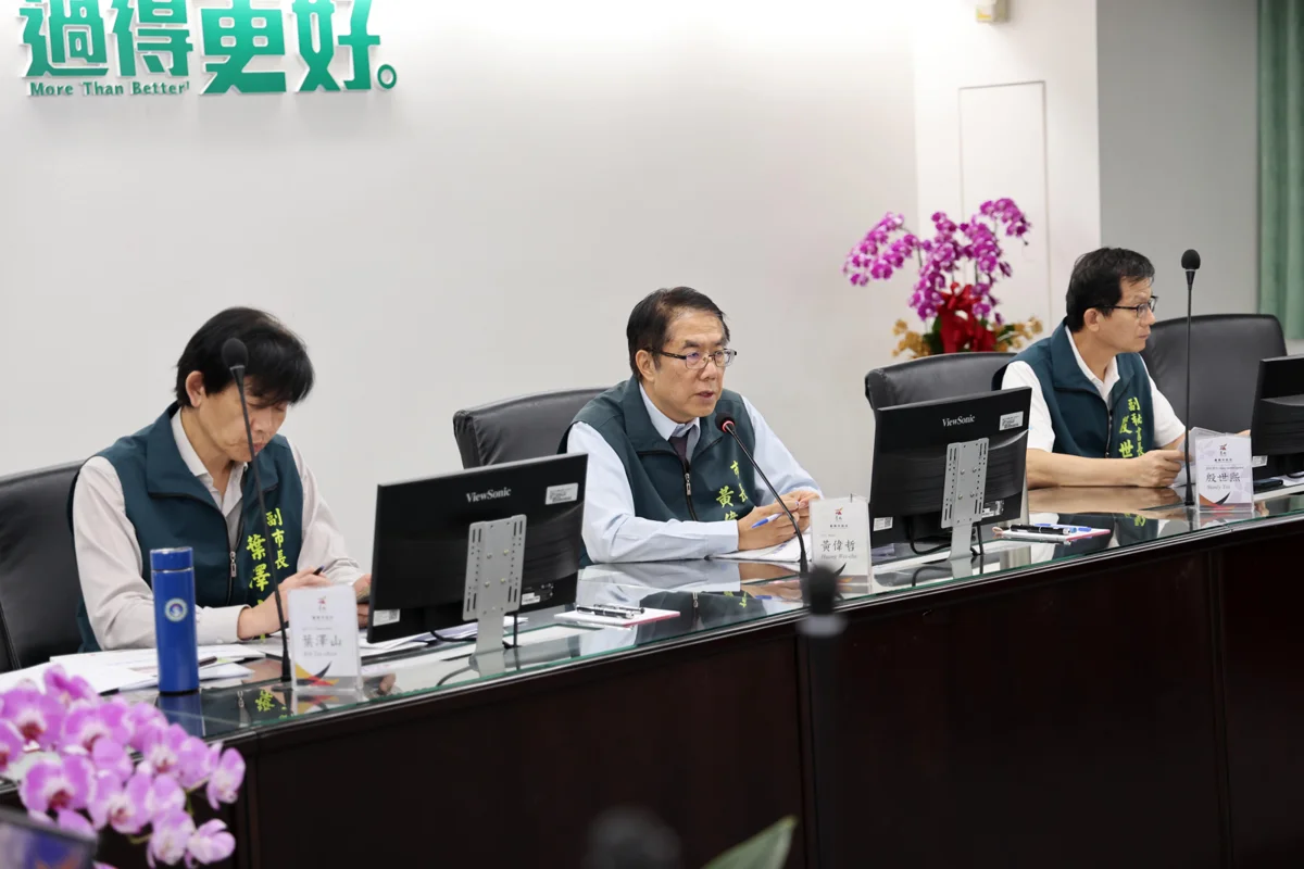 巴威颱風逼近!台南市府總動員防颱,黃偉哲籲民眾提早防範