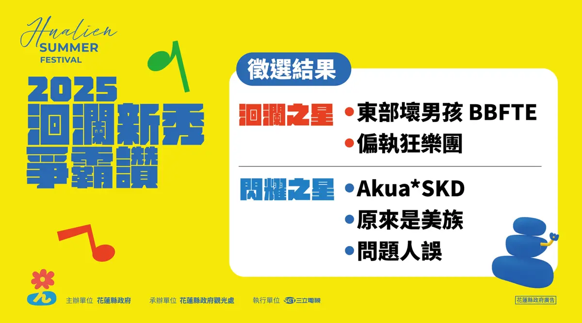 圖片來源:花蓮縣政府