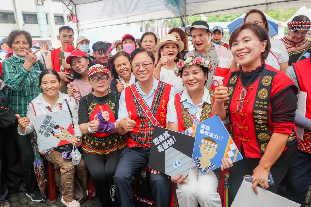 《原力踩出去》!桃市原住民族日 張市長宣布8/1起原民學生生活津貼擴大加碼
