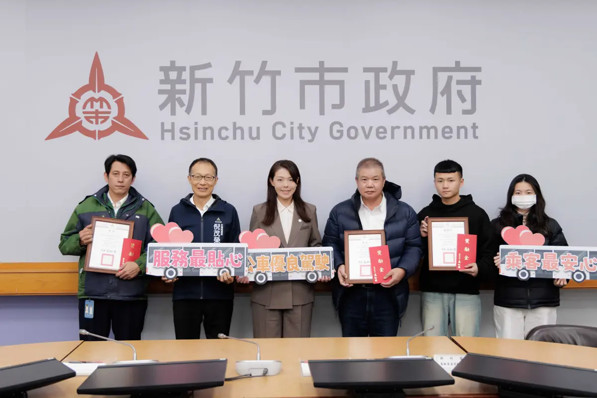 竹市公車司機加薪了!市府大手筆提升補助、獎金翻倍 乘客最有感