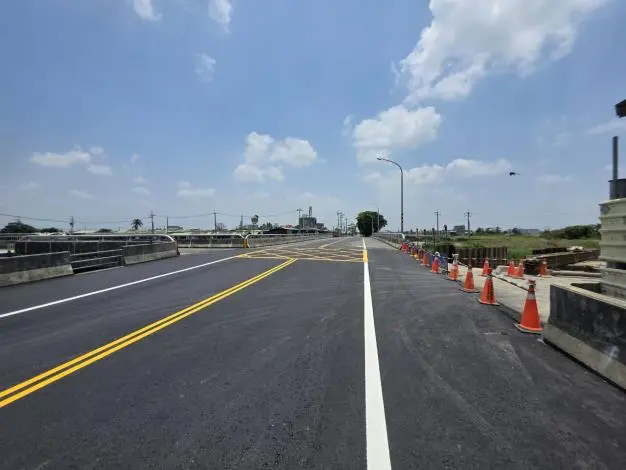 下營中山路二段提前通車！黃偉哲：強化防洪，感謝市民體諒