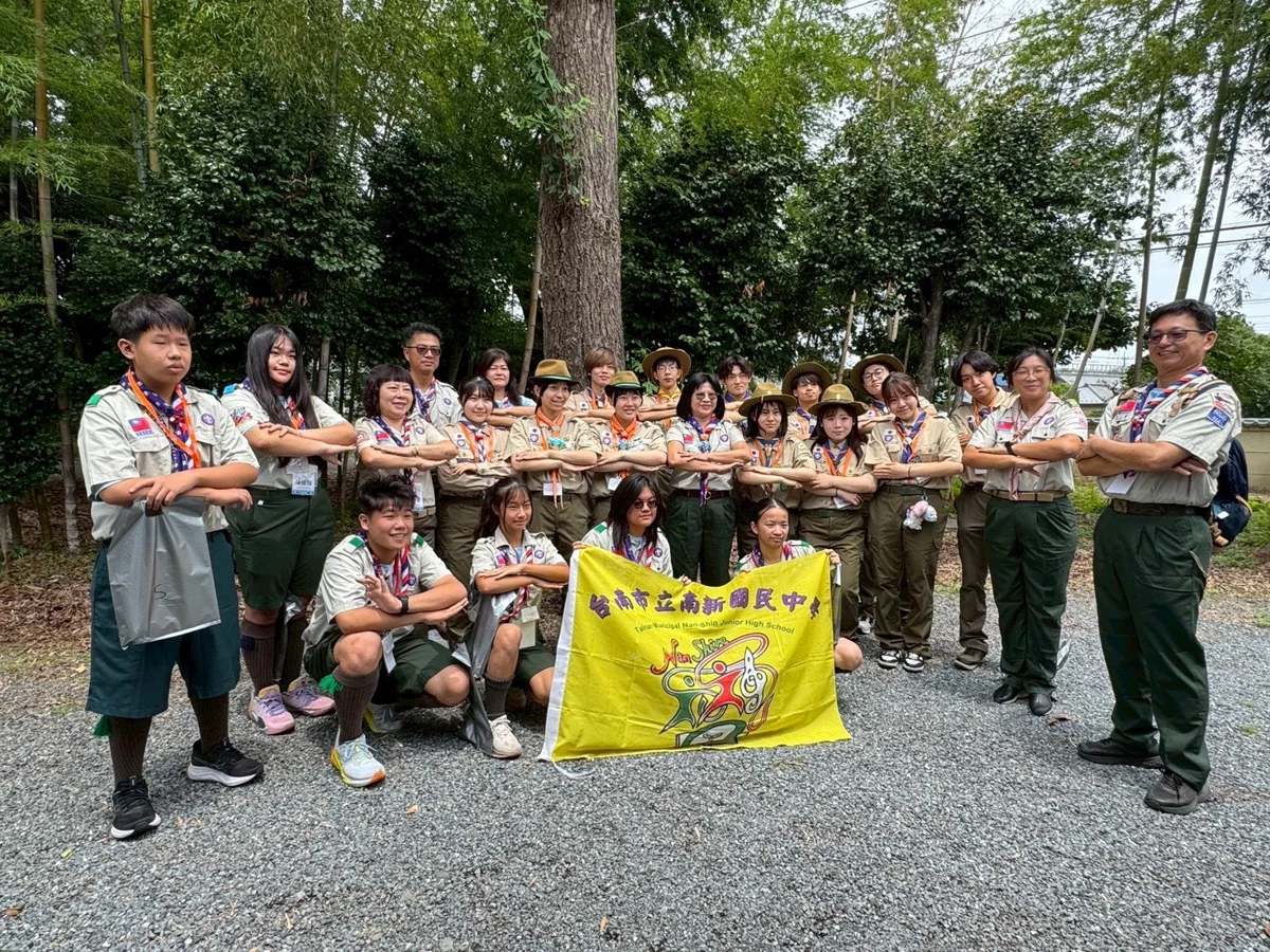 赴日7天6夜探索！南新國中童軍團受邀赴群馬交流 拓展國際視野