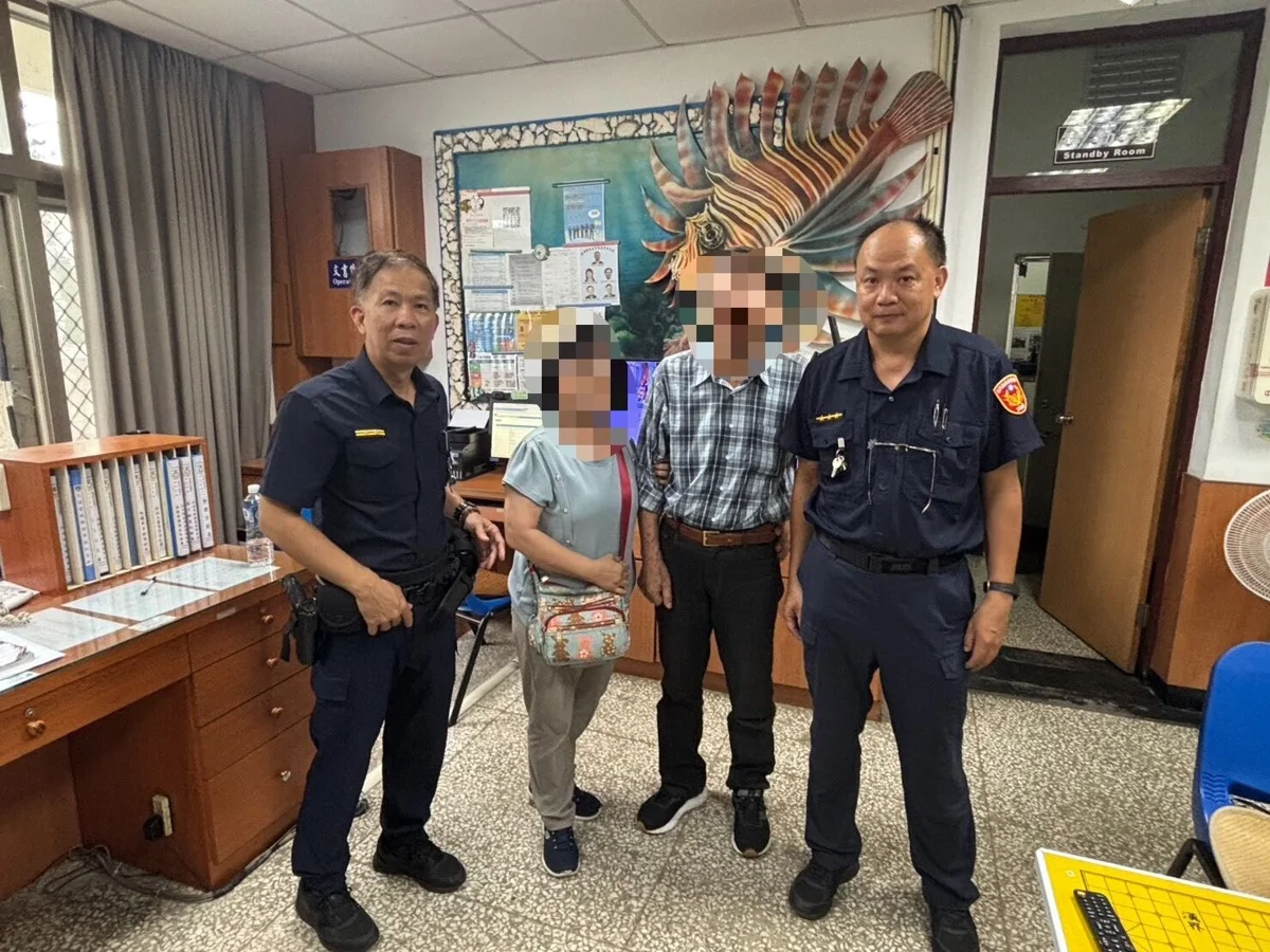 西嶼老翁二崁聚落觀光走失 休假警熱心尋獲助家屬團圓