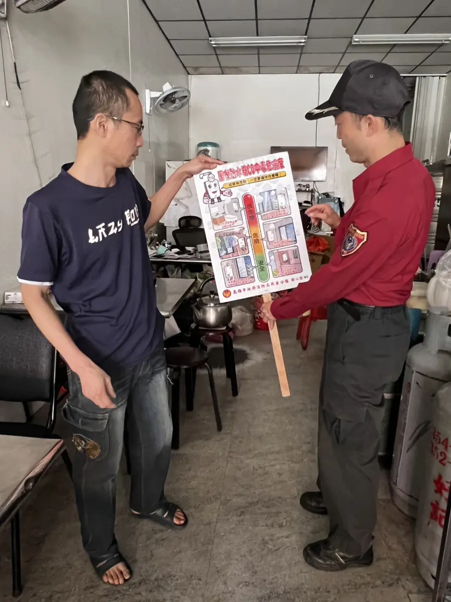 圖片來源:高雄市政府消防局-新聞稿