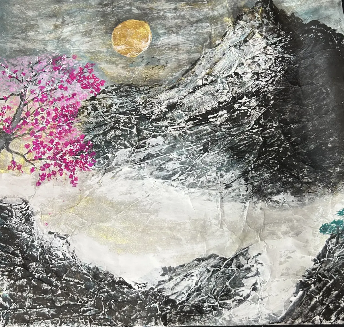 洽公也能看展！中山地政事務所化身藝文走廊，「為生命而藝術」聯展療癒登場