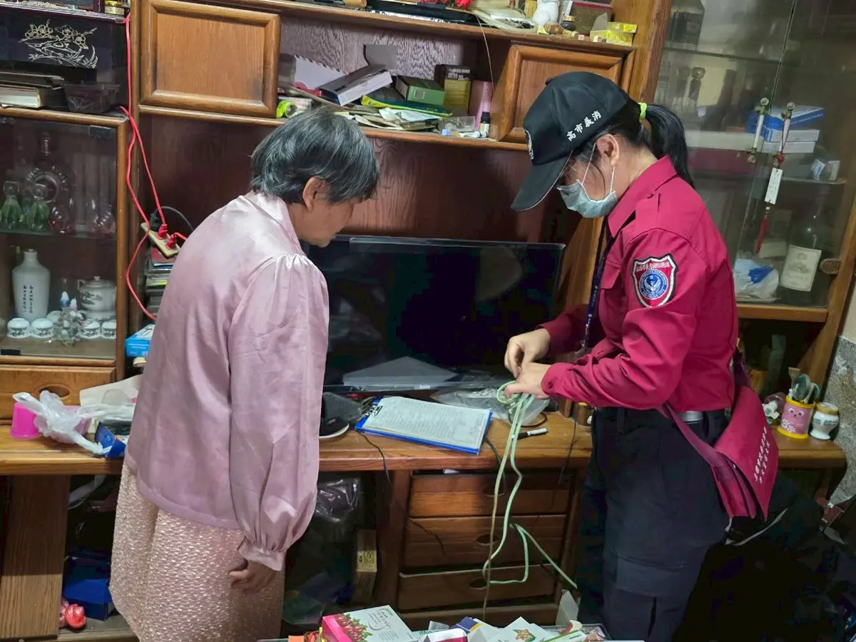 圖片來源:高雄市政府消防局-新聞稿