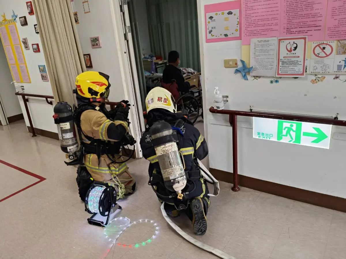 圖片來源:高雄市政府消防局-新聞稿
