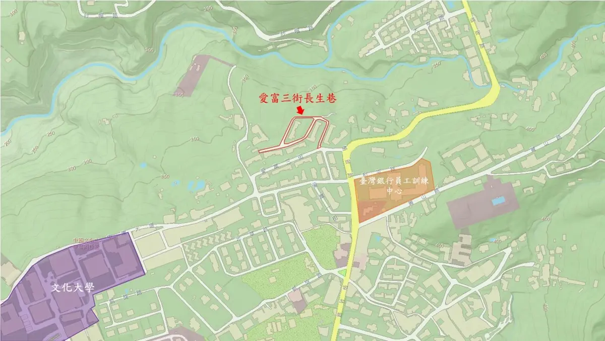陽明山秘境升級!士林長生巷路面換新裝,探訪美軍宿舍群更順暢