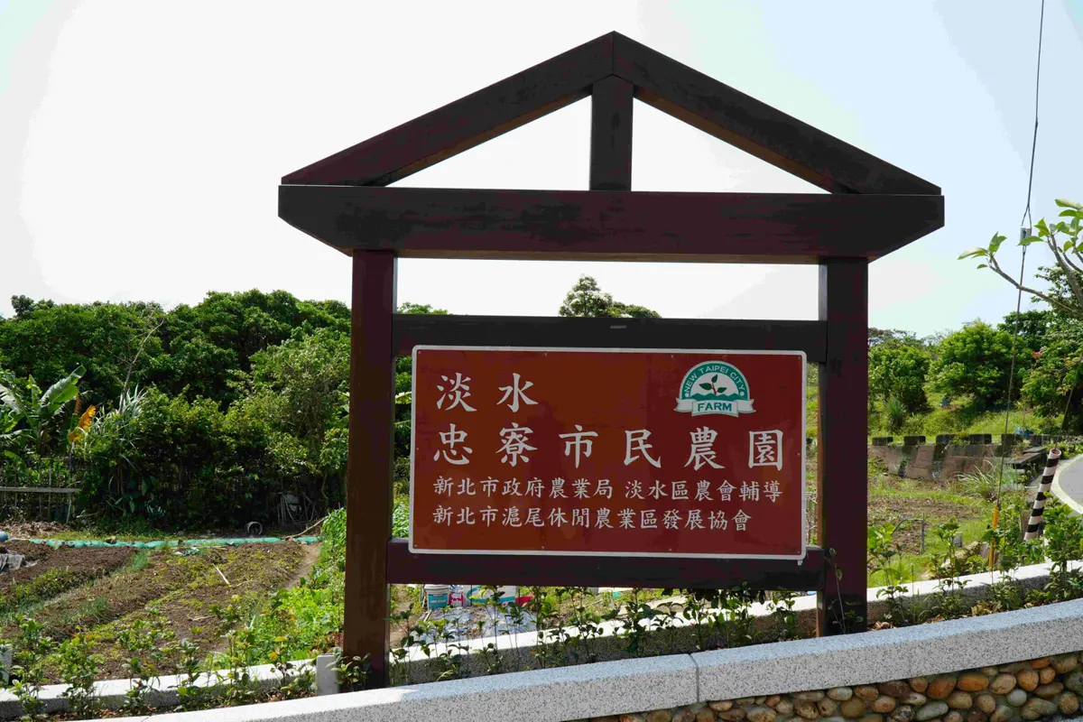 淡水農園大變身!忠寮市民農園升級完工,打造親子食農新秘境
