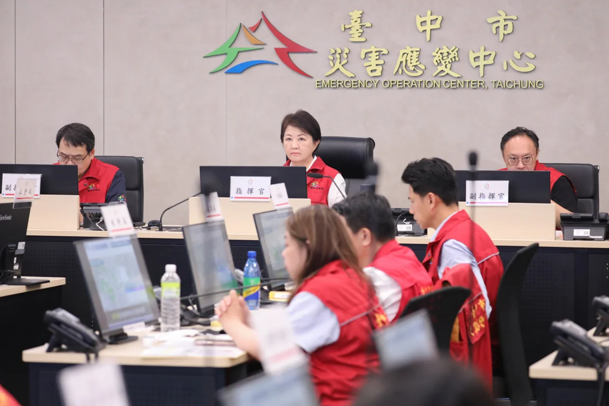 巴威颱風遠離!台中明正常上班上課,盧秀燕示警:慎防颱風尾
