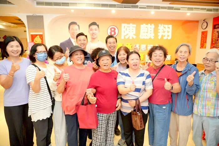 金門縣長陳福海夫婦化身「超級助選員」!愛子陳麒翔成立服務處、6大問政主張大公開