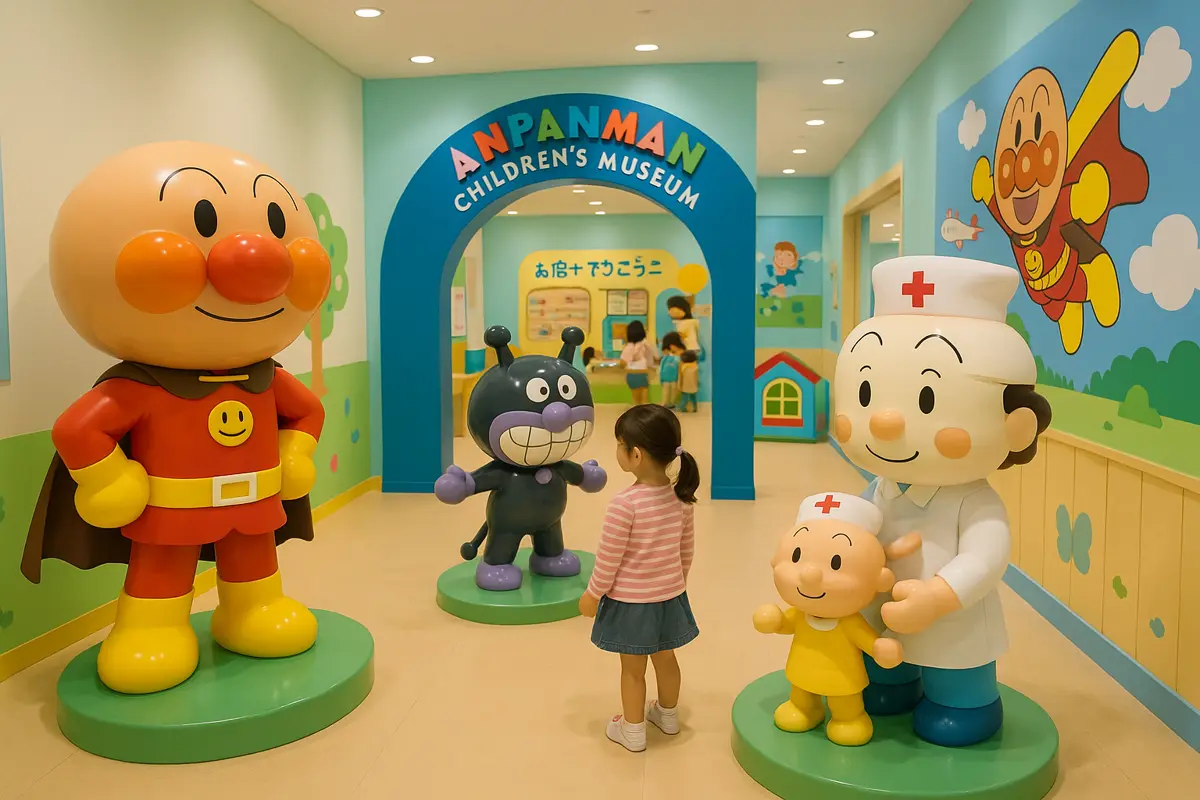 大阪親子遊二選一:麵包超人博物館 vs. 兒童樂園,爸媽們都怎麼選?