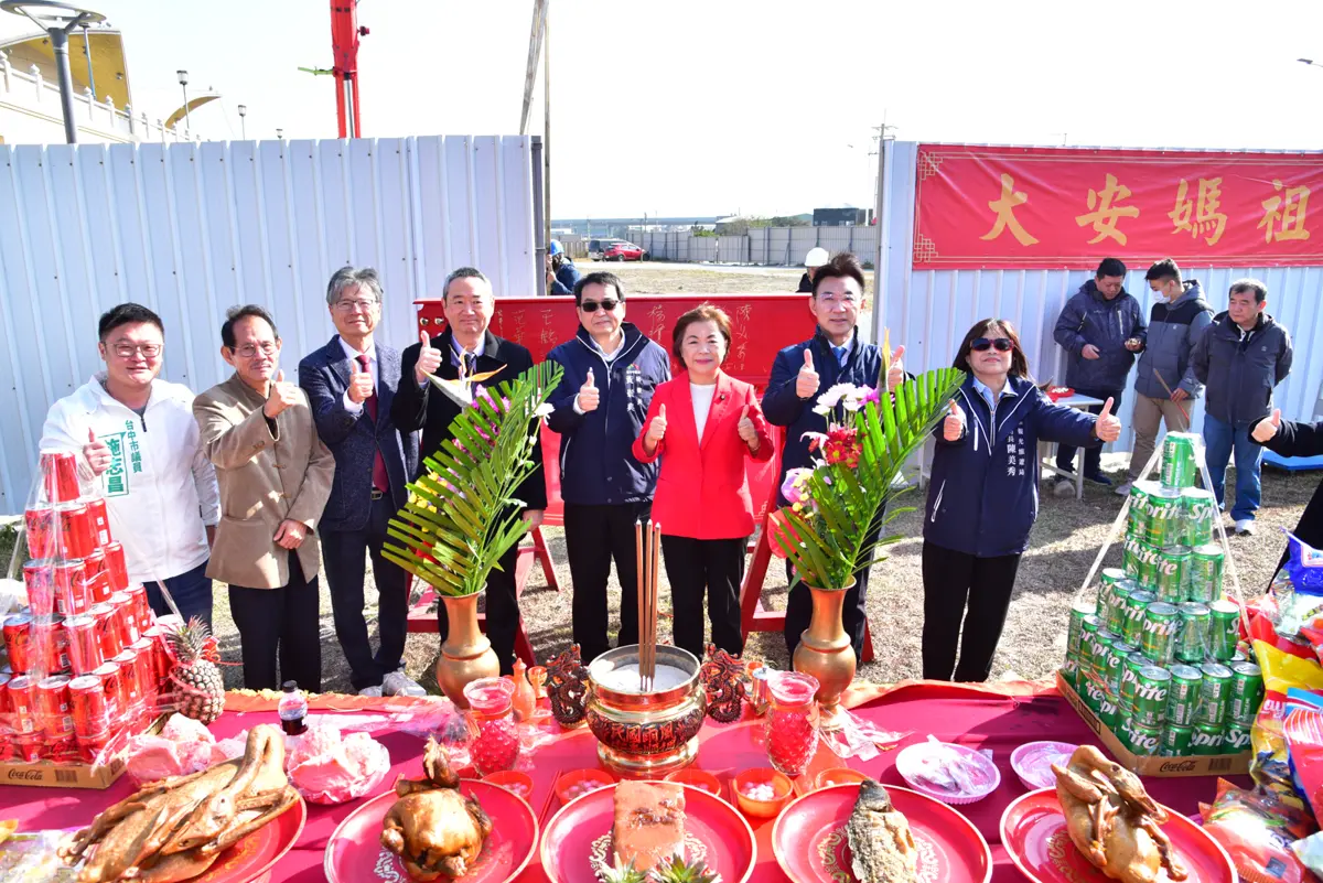 台中海線等13年！全台最高媽祖像拚2026完工，18層樓高新地標在大安
