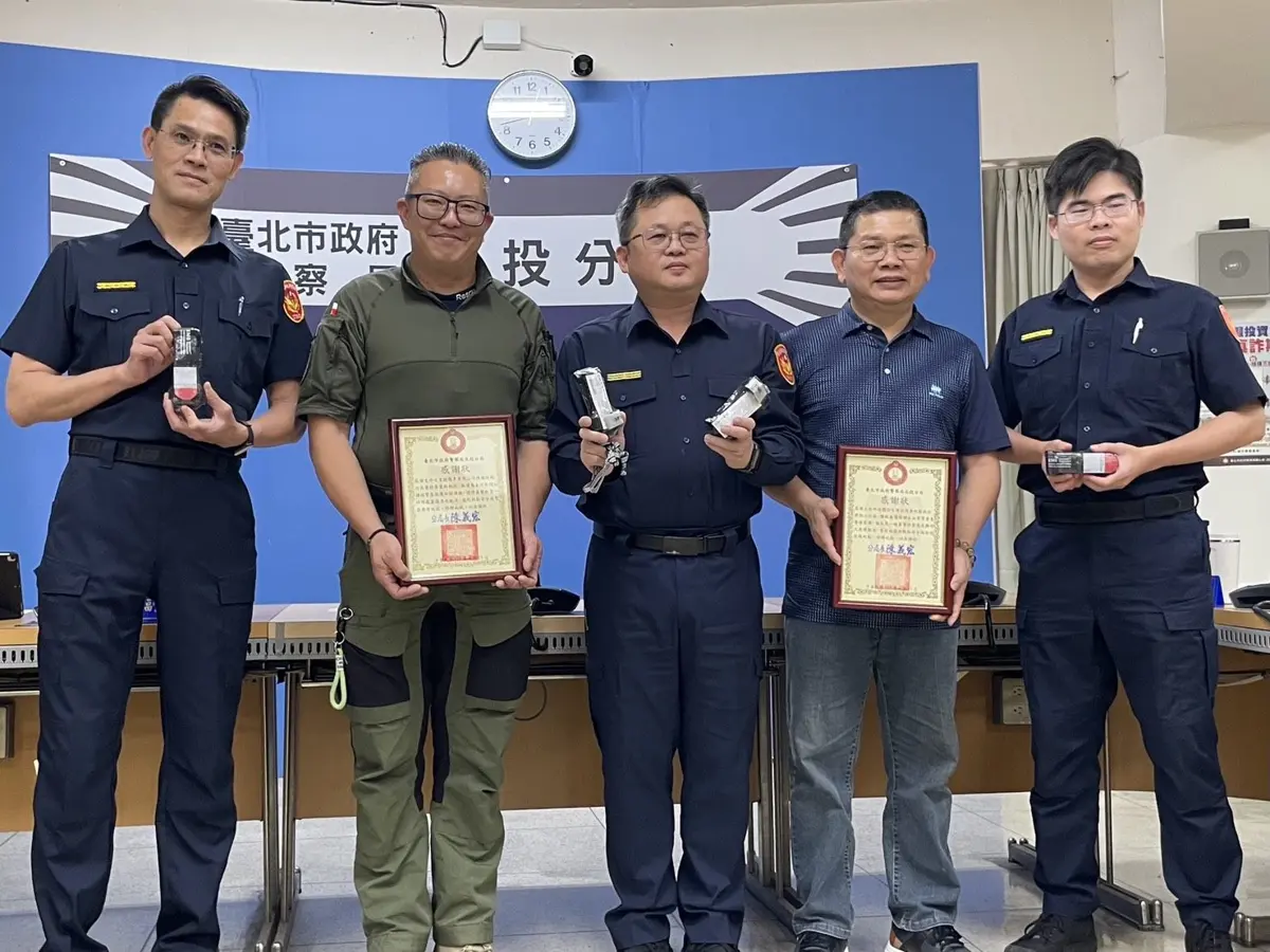 北投警多一道救命符!企業暖捐400條戰術止血帶,強化執勤安全