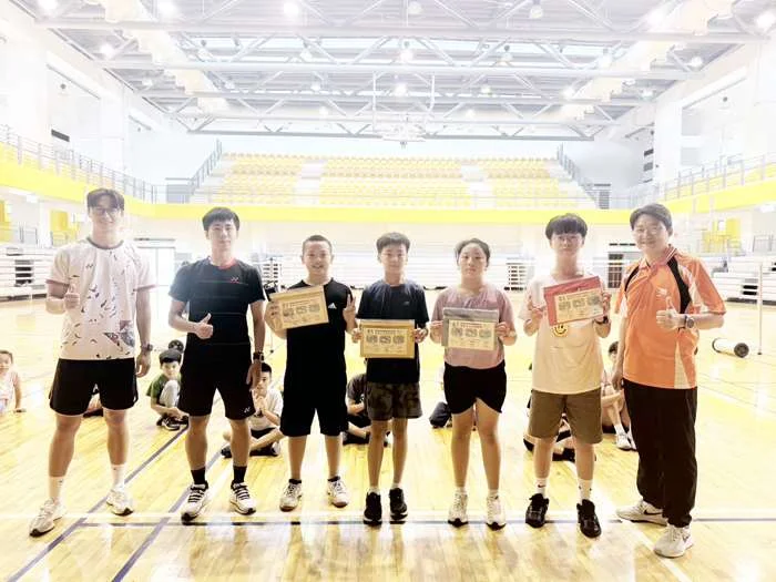 金門大學羽球夏令營熱血落幕!結業對抗賽小將名單出爐