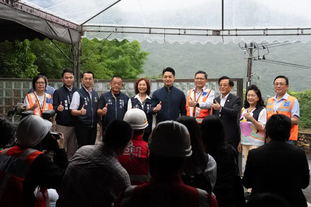 士林山區居民苦等!蔣萬安親督4.28億供水工程 拚「用水正義」終結無水噩夢