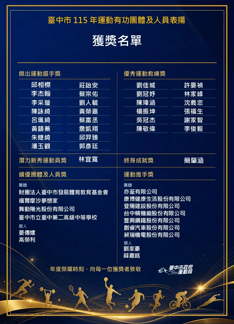 圖片來源:臺中市政府
