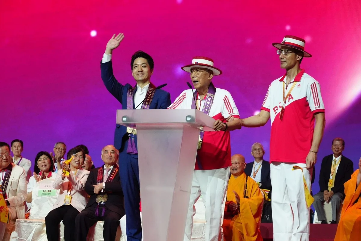 佛光會世界大會登臺北大巨蛋!蔣萬安出席致詞:將「三好四給」融入市政
