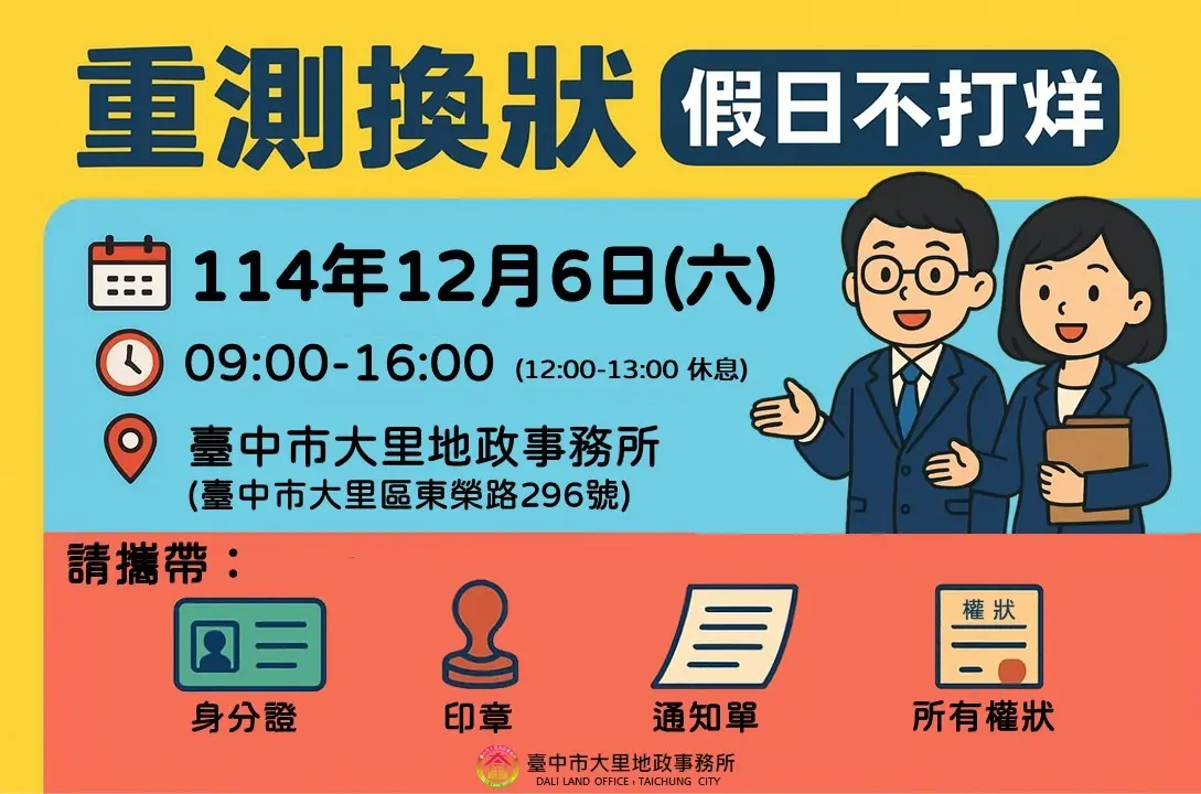 圖片來源:臺中市政府