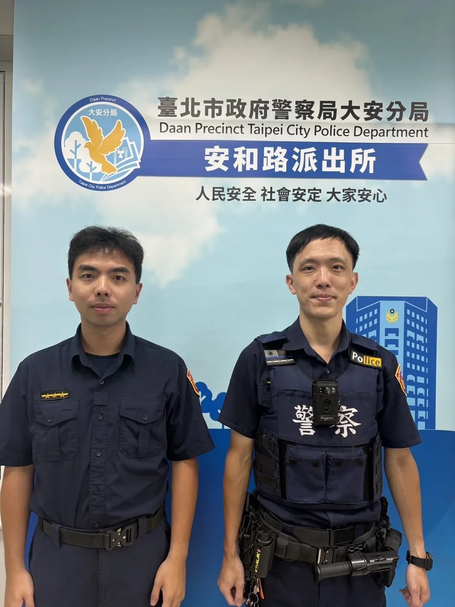 美籍女逛臨江夜市掉手機！大安警「聽音辨位」開水溝蓋神救援