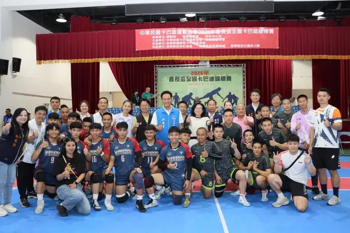 格鬥版老鷹抓小雞!全國卡巴迪大賽苗栗頭份開打,逾500選手激戰