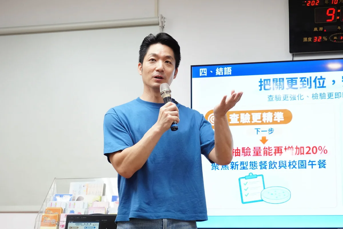北市擴編33名食安檢驗人力!首創「食因性檢驗組」把關民眾健康