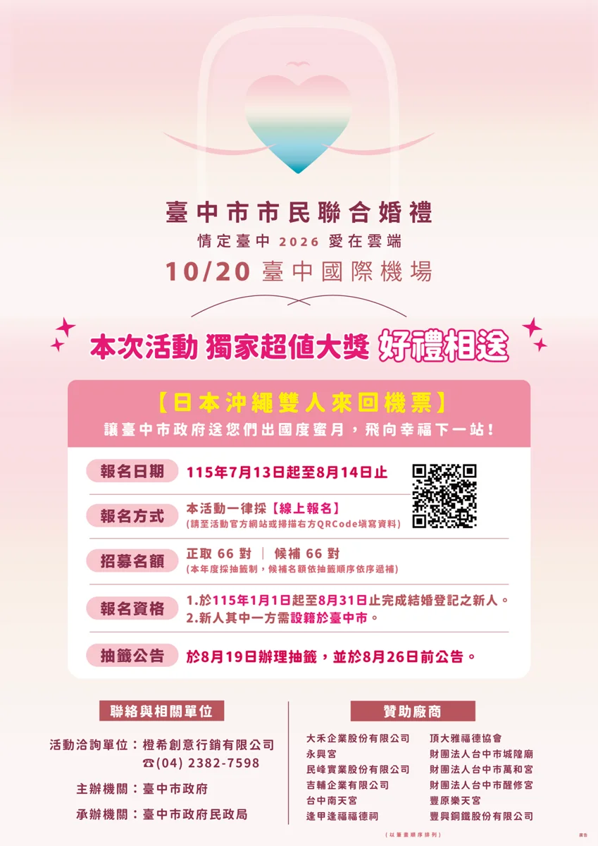 圖片來源：臺中市政府